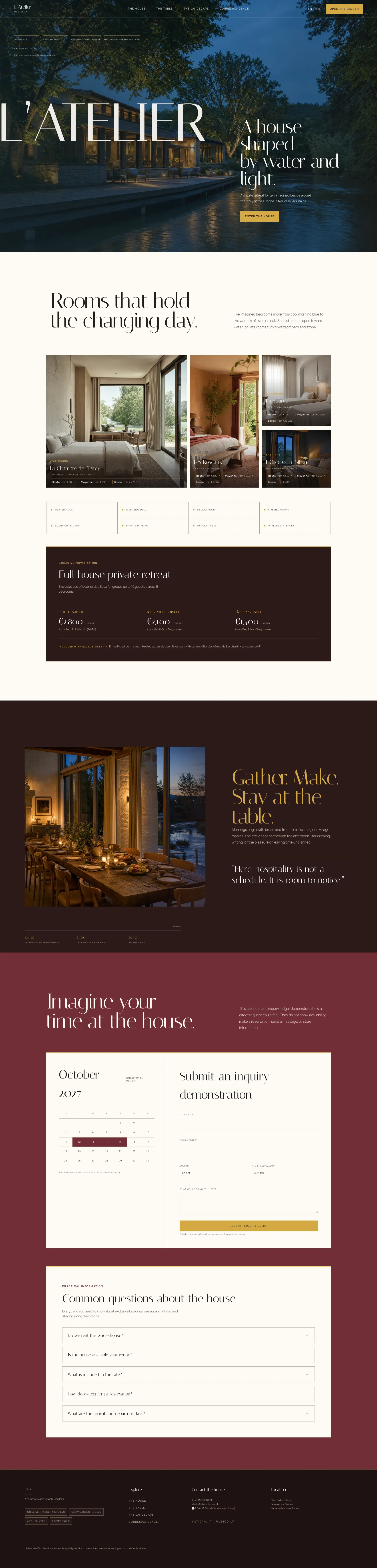 L'Atelier website